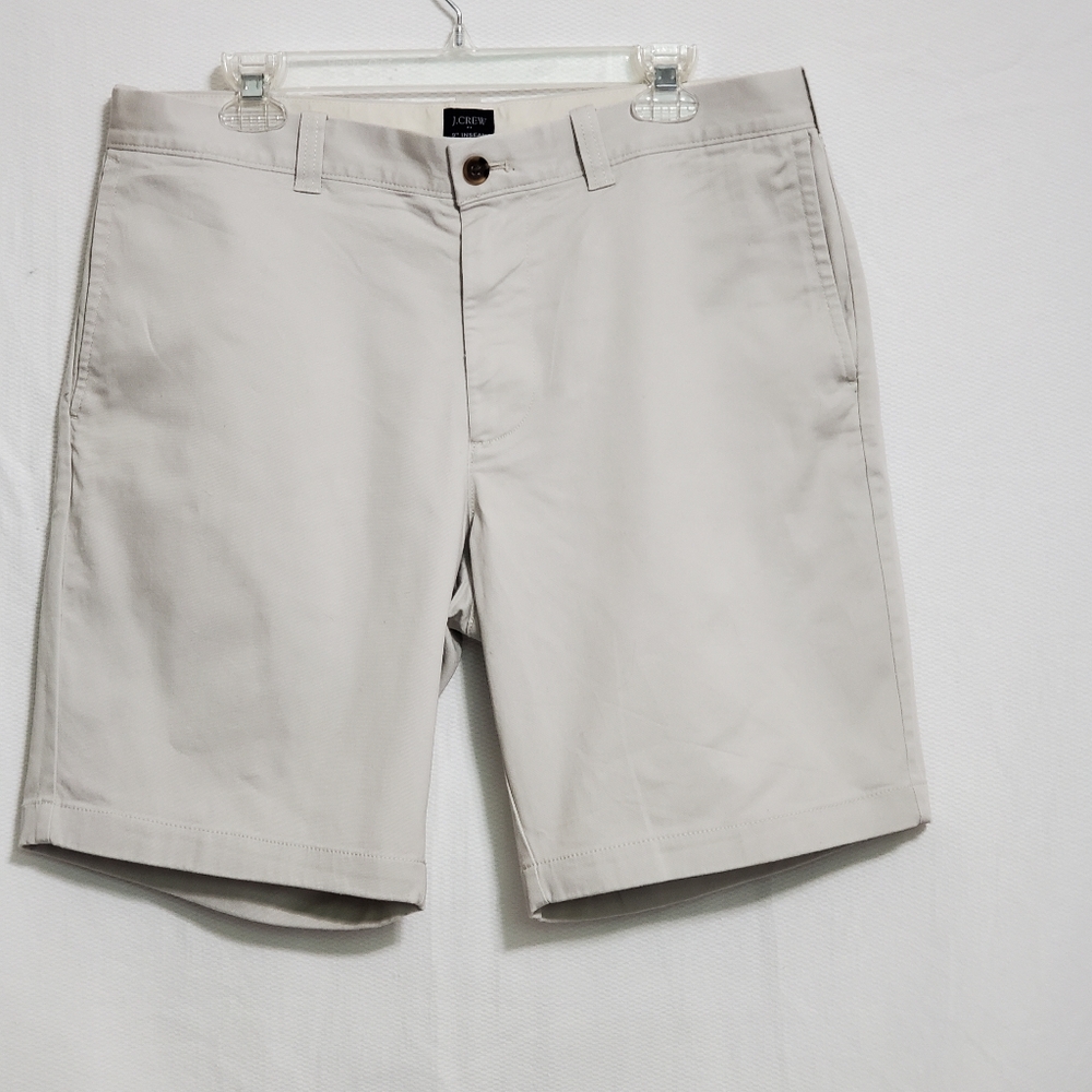 J. Crew Flex Cotton Blend Shorts 34 Waist